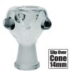 Slip Over 14mm Glass Cone