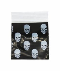 Black Skull Bag 51mm x 51mm