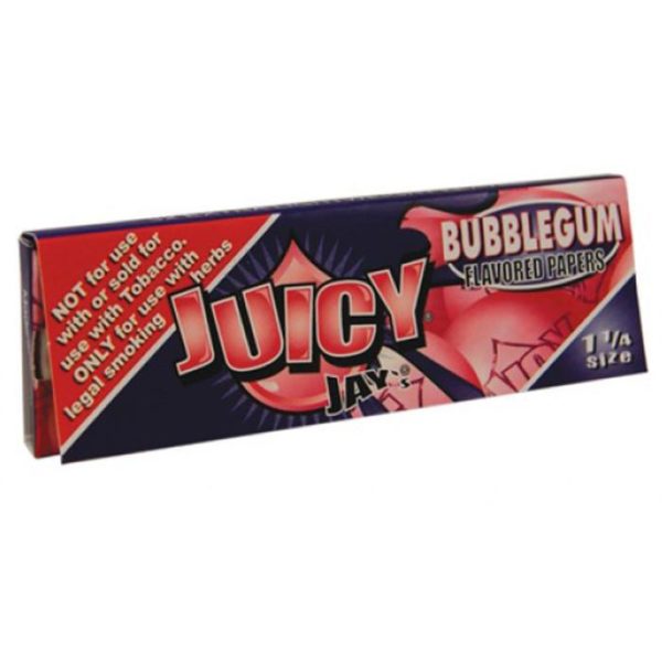 Juicy Jays Bubblegum Flavoured Rolling Papers 1 1/4