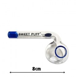 Sweet Puff Pipe with Rim and Balancer 8cm
