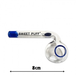 Sweet Puff Pipe with Rim and Balancer 8cm