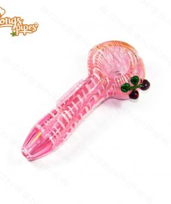 Agung Glass Dry Pipe Pink 10cm