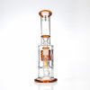 Agung Percolator Full Glass Bong Amber 23cm