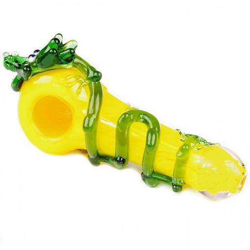 Agung Yellow Glass Dry Pipe Dragon