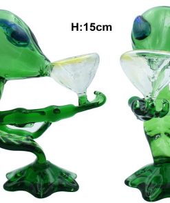Alien Dry Pipe Green 15cm