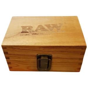 Raw Wooden Box Small 12.7x8.6x6.3cm