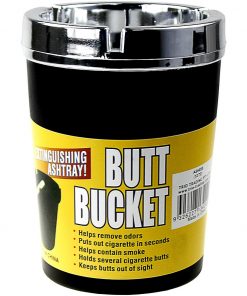 Small Butt Bucket Silver Lid