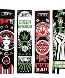 Clipper 420 Collection Propaganda King Size Slim Rolling Papers with Tips