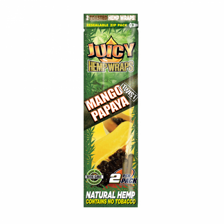 Juicy Hemp Wraps Mango Papaya