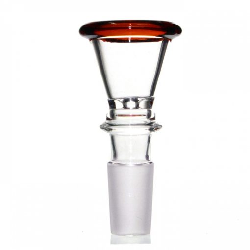 Agung Large Glass Cone 14mm Amber