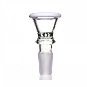 Agung Medium Glass Cone 14mm White