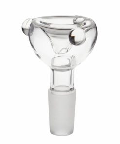 Bubble Glass Cone Piece 14mm - Clear