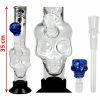 Stone Age Skull glass bong With Ice Catcher