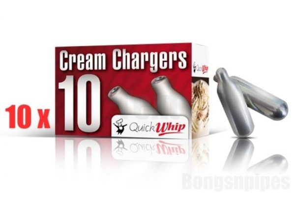 10 x Quick Whip Cream Chargers 10x8g
