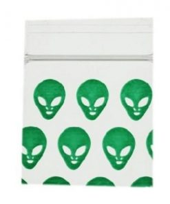Green Alien Bag 25x25mm