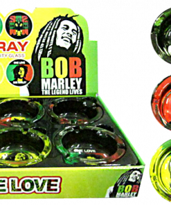Bob Marley One Love Glass Ashtray