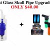 Mini Glass Skull Pipe Upgrade Pack
