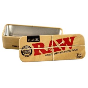 Raw ROLL CADDY Metal Tin 1.25