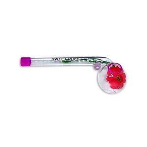 Sweet Puff Pipe with Pink Rim and Balancer 10cm