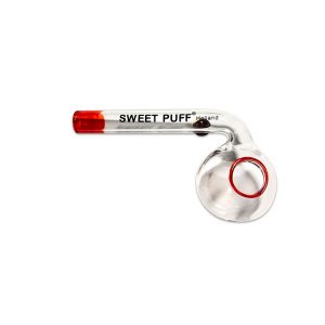 Sweet Puff Pipe with Red Rim and Balancer 8cm
