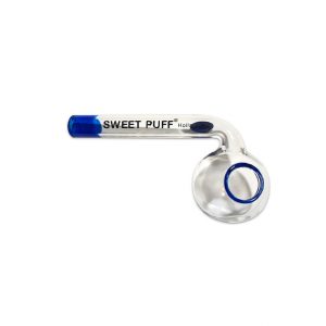 Sweet Puff Pipe with Blue Rim and Balancer 8cm