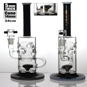 WEEDO Limited Edition Recycler Black n Gold 34cm