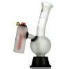 Agung Frosted Bubble Chamber Glass Bong 24cm