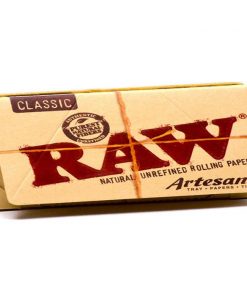 RAW Classic Rolling Papers Artesano King Size Slim + Tips + Tray