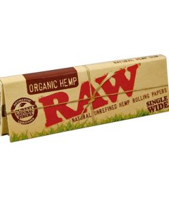 RAW Organic Rolling Papers Single Wide Single Window