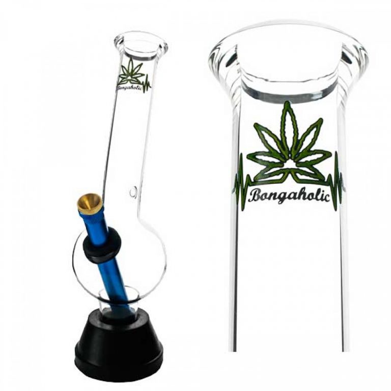 Bongaholic Glass Bonza Bong - 26cm