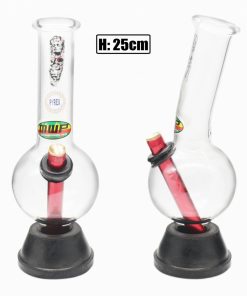 MWP Medium Glass Bonza Bubble - Day Of The Dead 25cm