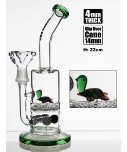 tone Age With Turtle & Honeycomb Perc Green 22cm