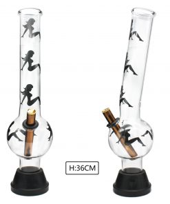 XLarge Glass Bonza Bubble Sexy Girl 36cm