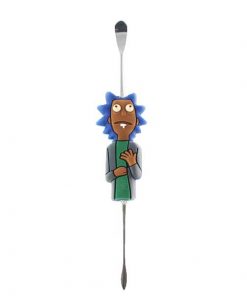 Stainless Steel Rick & Morty Dabbing Tool - 12.5cm